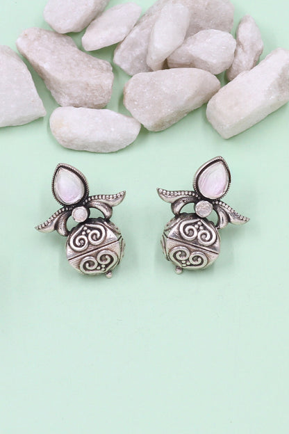 Silver Handcrafted Earrings 