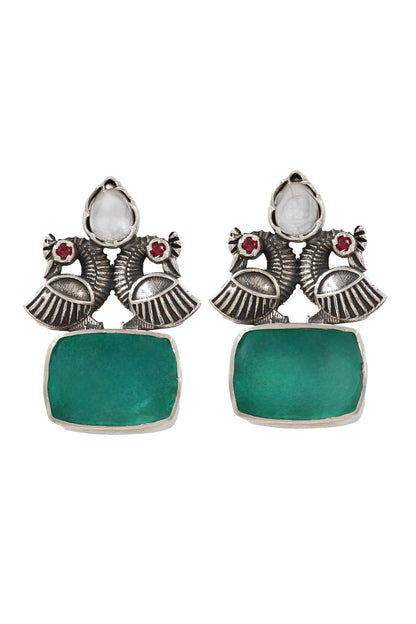 Silver Handcrafted Earrings 