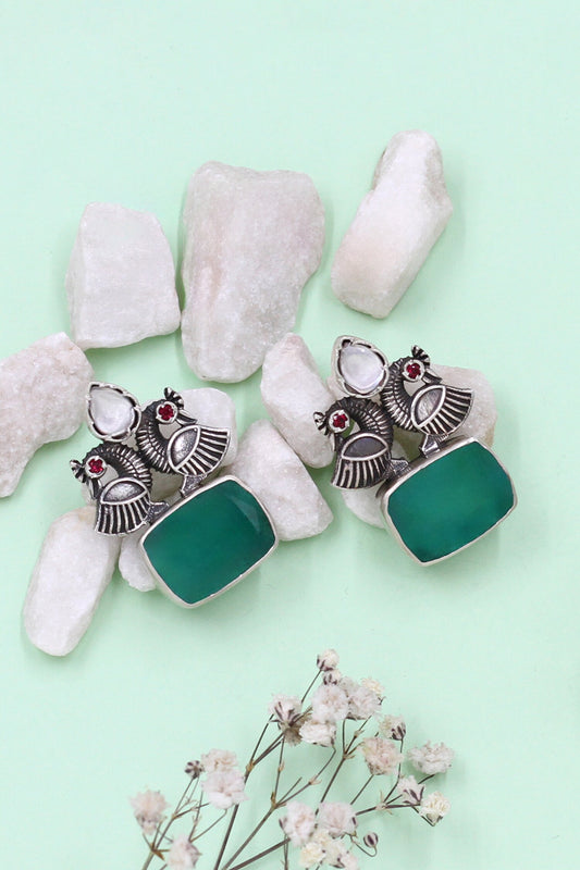 Silver Handcrafted Earrings 