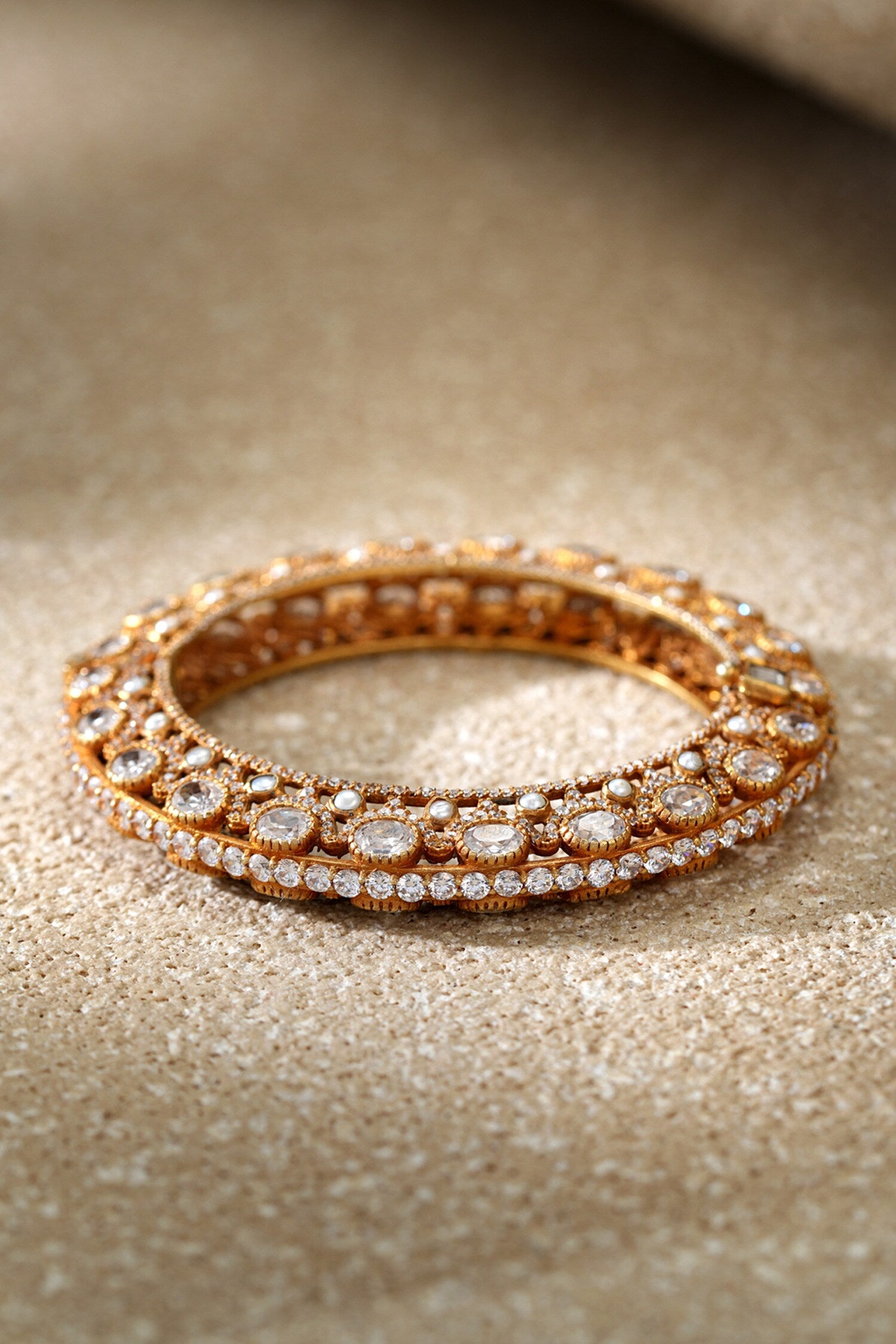 Silver Pacheli Bangle 