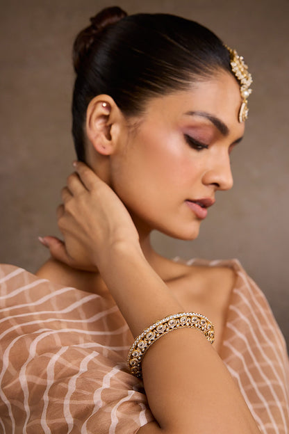 Silver Pacheli Bangle 