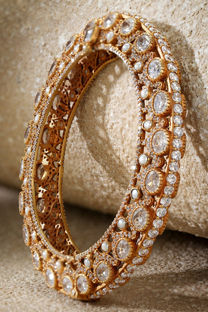 Silver Pacheli Bangle 