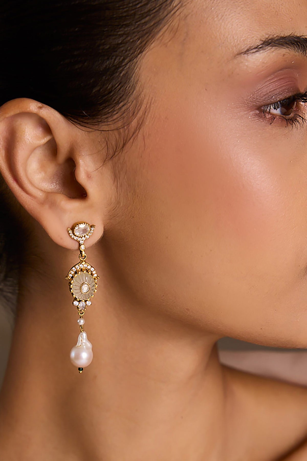 Melon Silver Danglers 