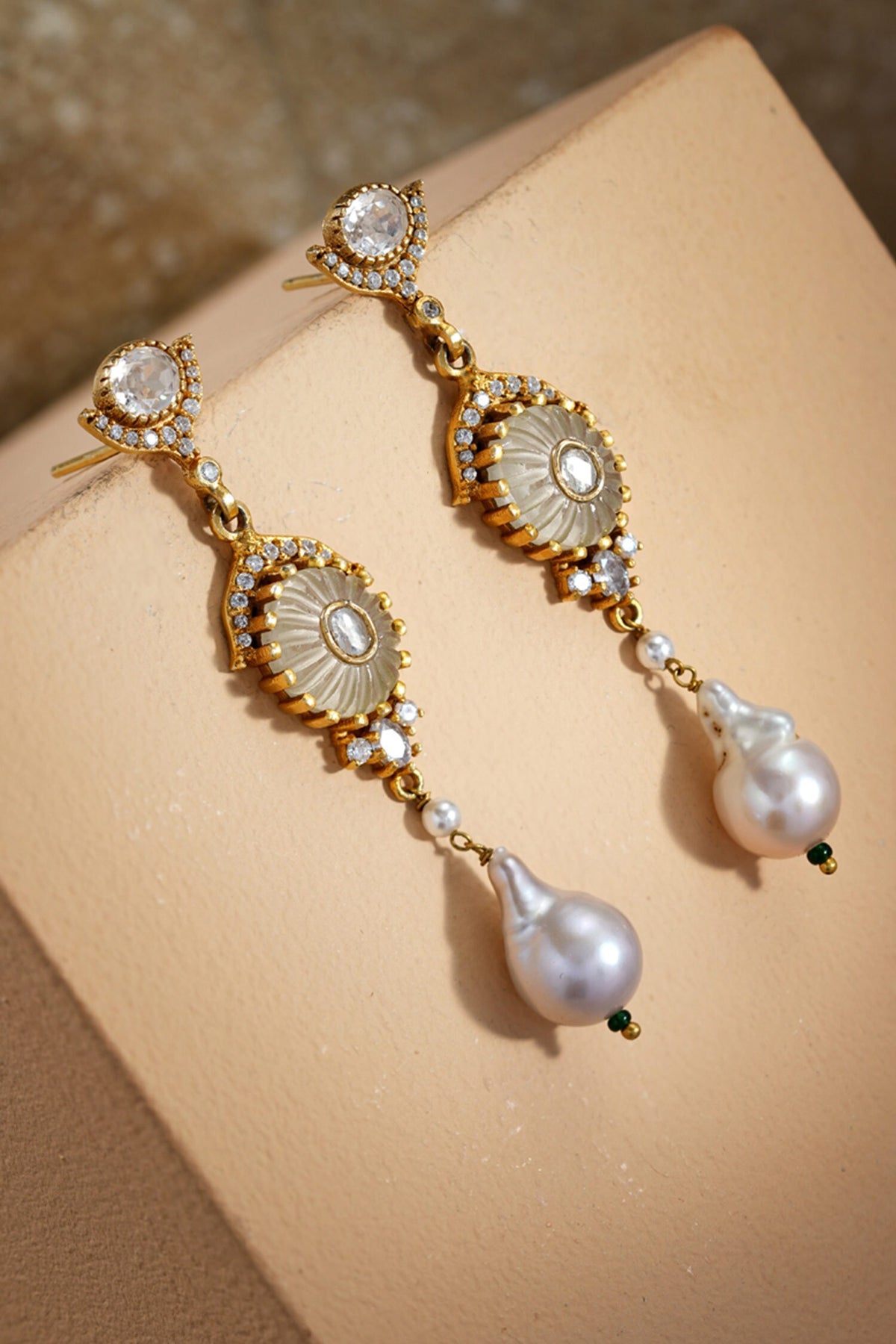 Melon Silver Danglers 
