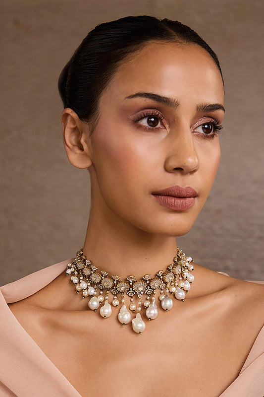 Melon Silver Necklace 