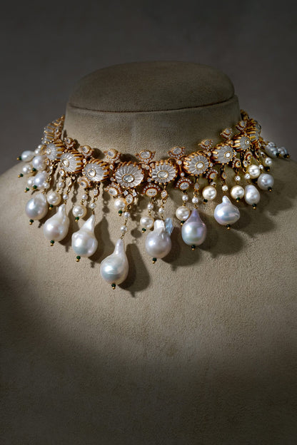 Melon Silver Necklace 