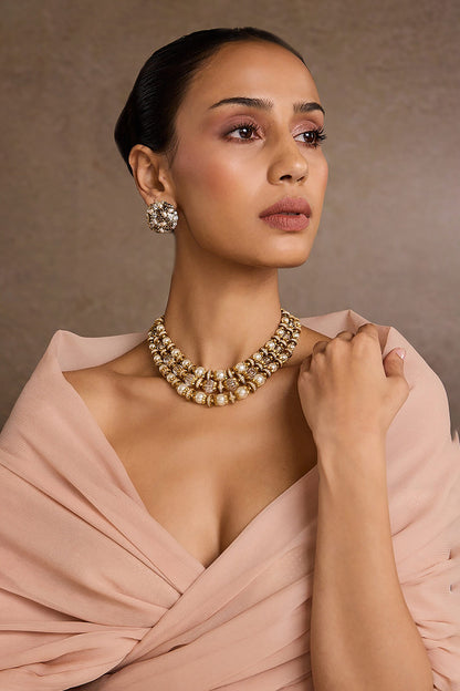 Multi Layered Gold Necklace 