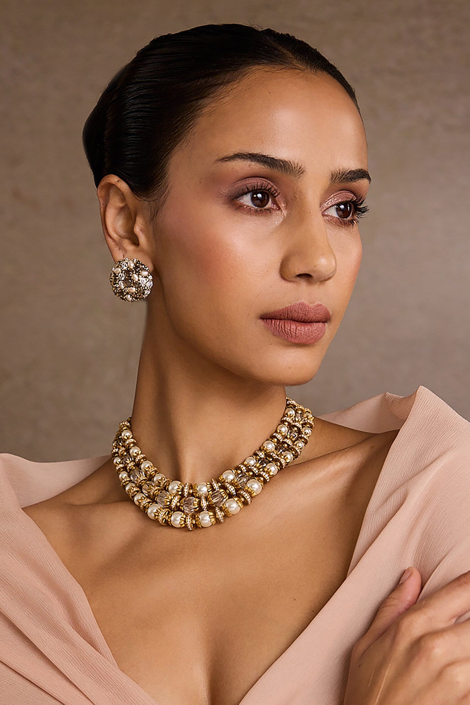 Multi Layered Gold Necklace 