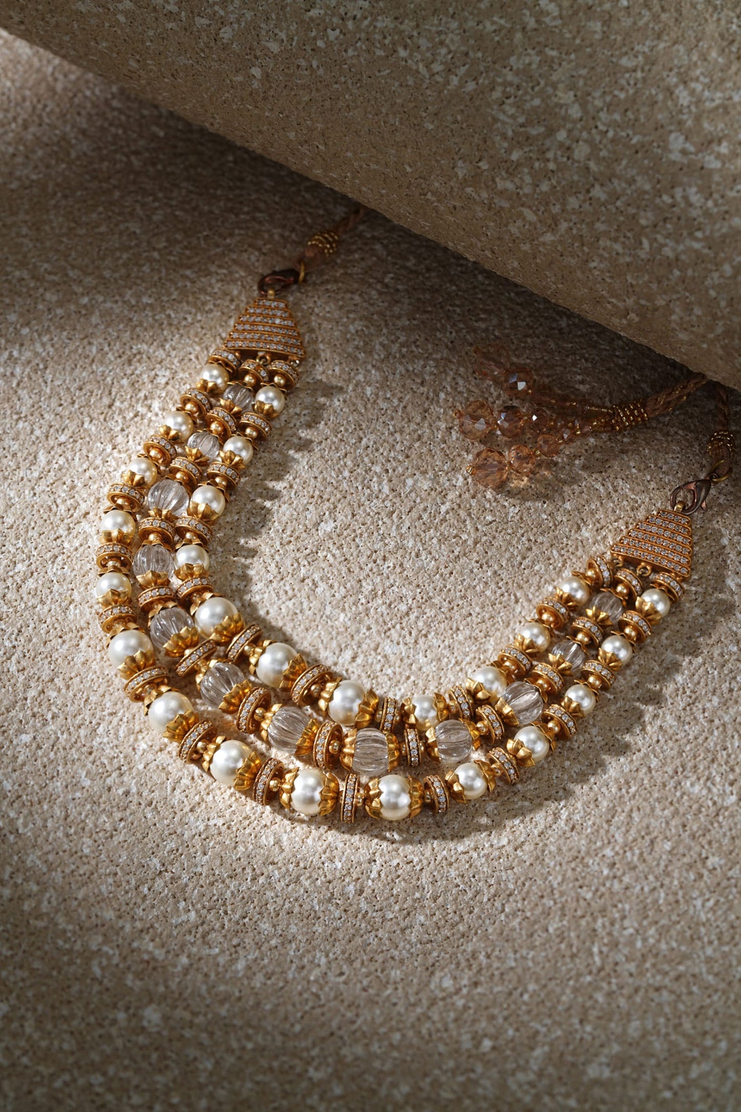Multi Layered Gold Necklace 