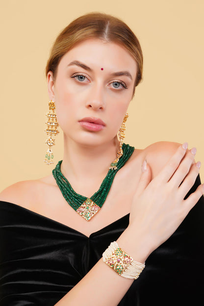 Gulzar Haar Multi Strand Necklace 
