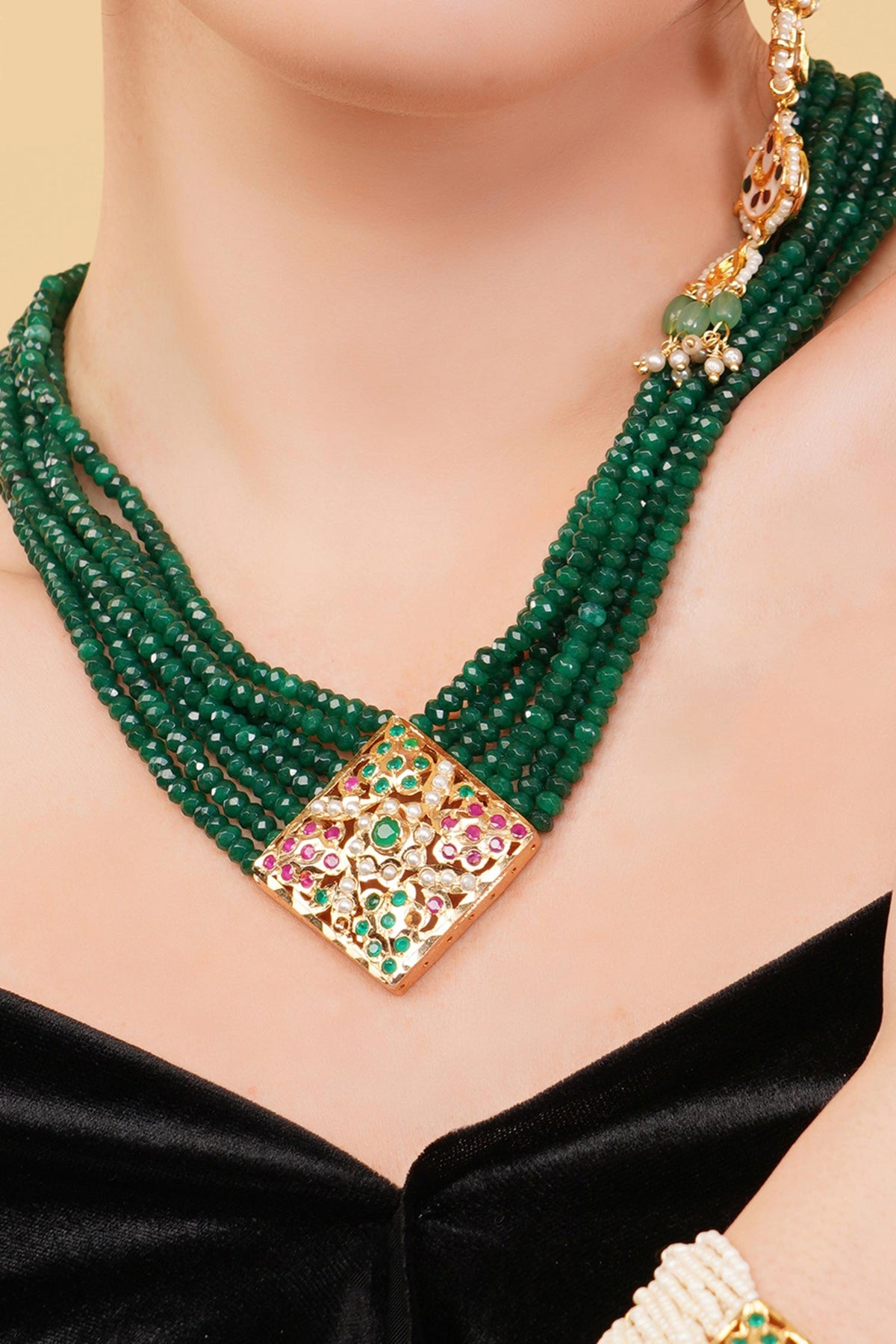 Gulzar Haar Multi Strand Necklace 