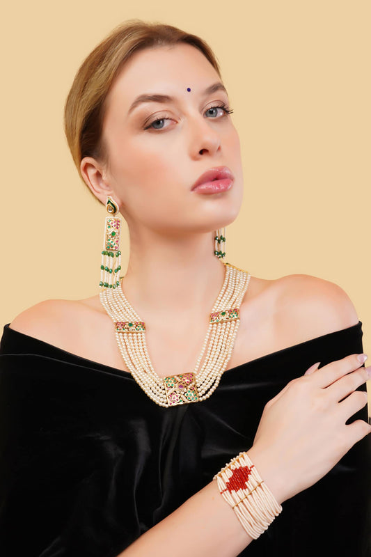 Mehrawi Gold-Plated Long Necklace 