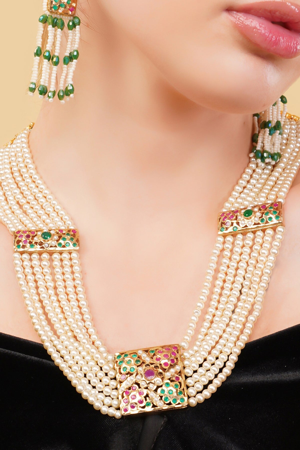 Mehrawi Gold-Plated Long Necklace 