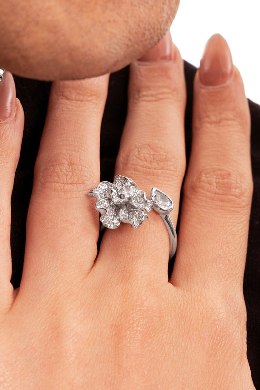 Emoro Semi Precious Diamond Ring 