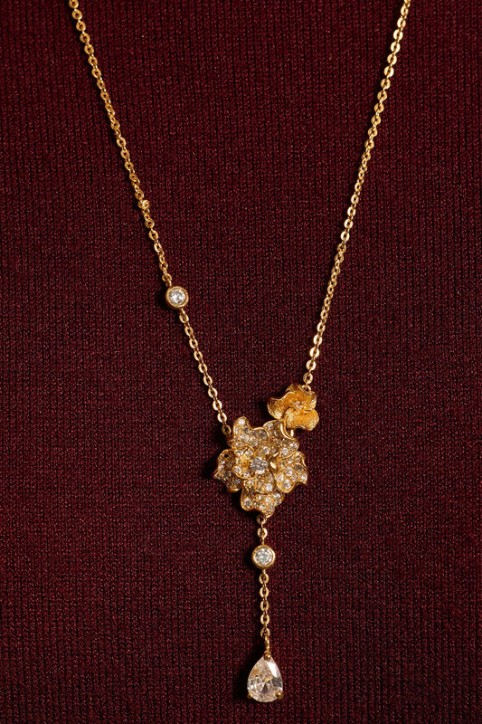 Fiorenza Gold Plated Necklace 