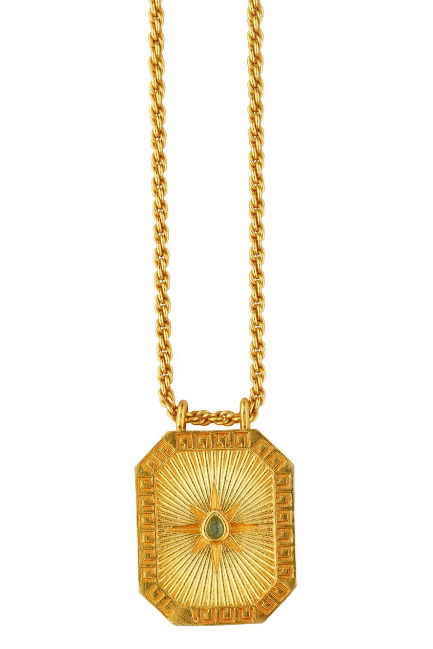 Sagittarius Zodiac Tablet Necklace 