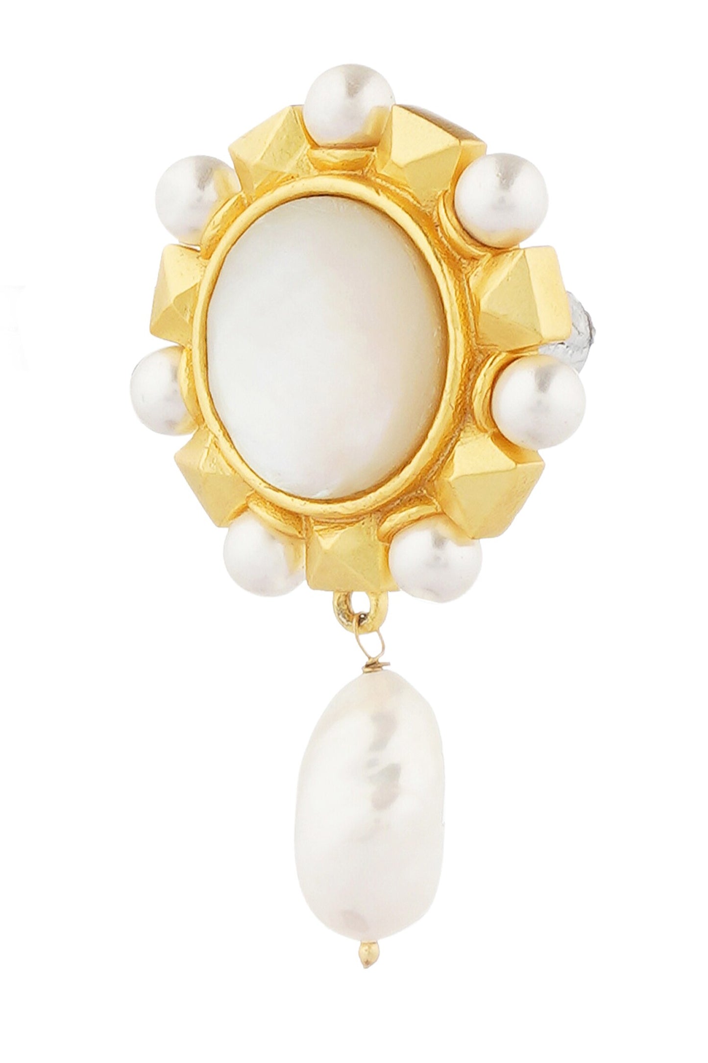 Designer Pearl Drop Earrings 