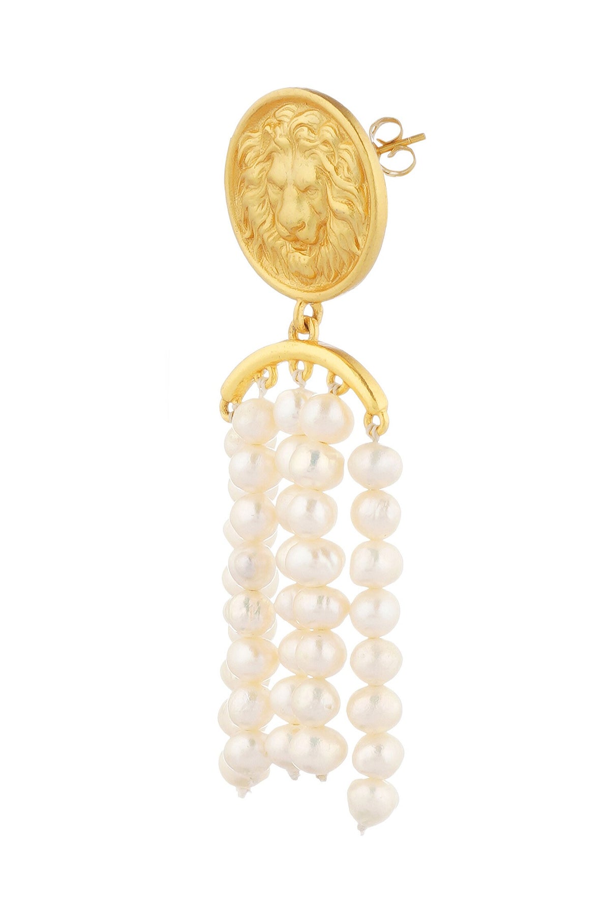 Grit and Grace Pearl Danglers 