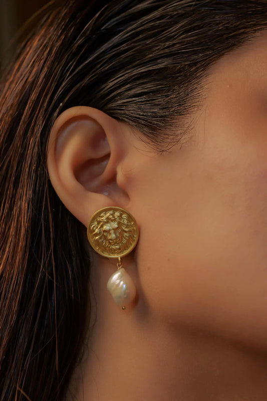 Roaring to Go Dangler Earrings 