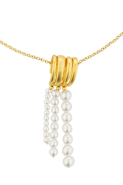 Scent of the Sea Pearl Pendant Necklace 