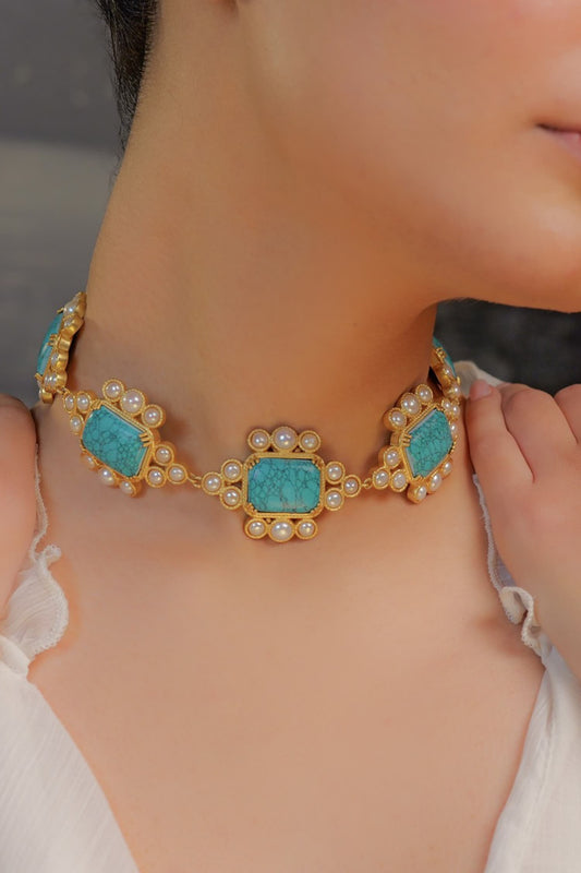 Santorini Chase Choker Necklace 