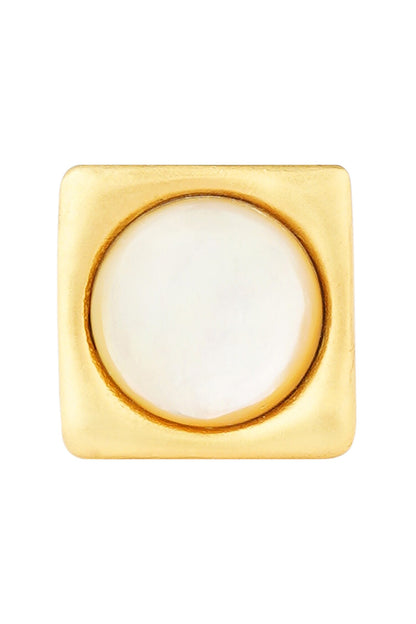 Gold Adjustable Live it Up Ring 