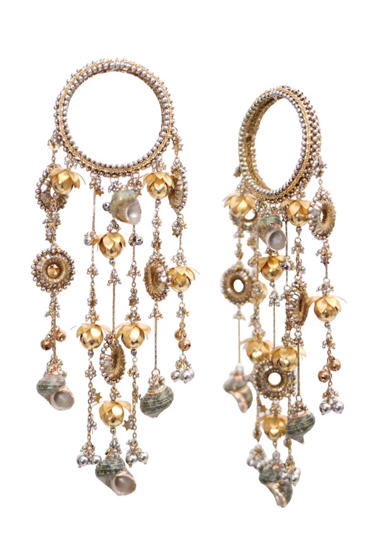 Antique Gold & Silver Designer Bangles 