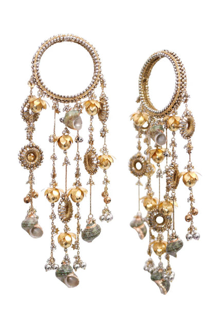 Antique Gold & Silver Designer Bangles 