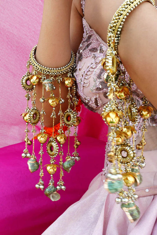 Antique Gold & Silver Designer Bangles 
