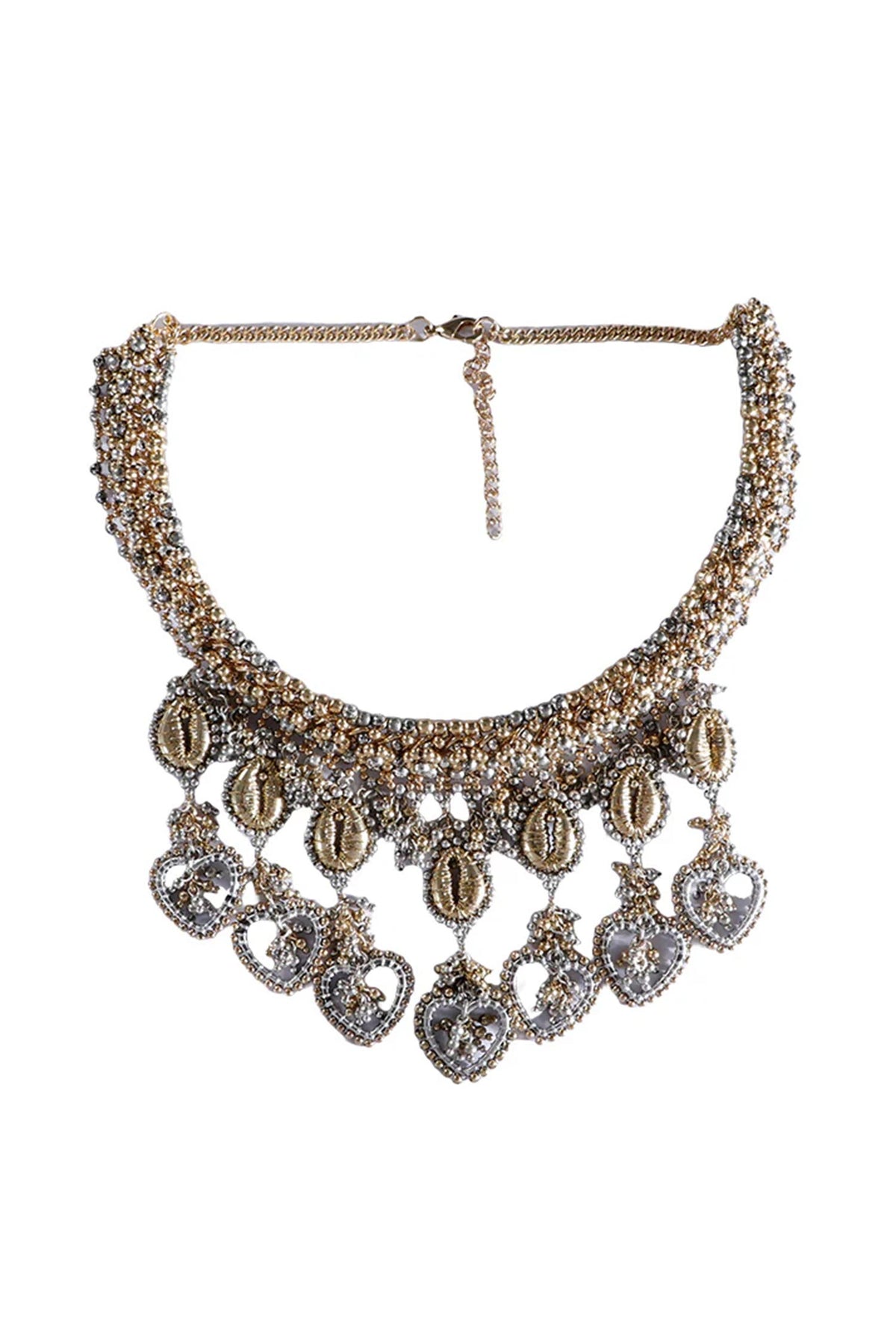 Khushi Choker with Pearl Embellishments 