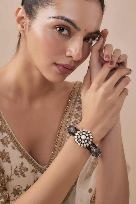 Designer Zircon Embellished Bangle 