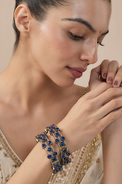 Designer Beaded Bangles Set 