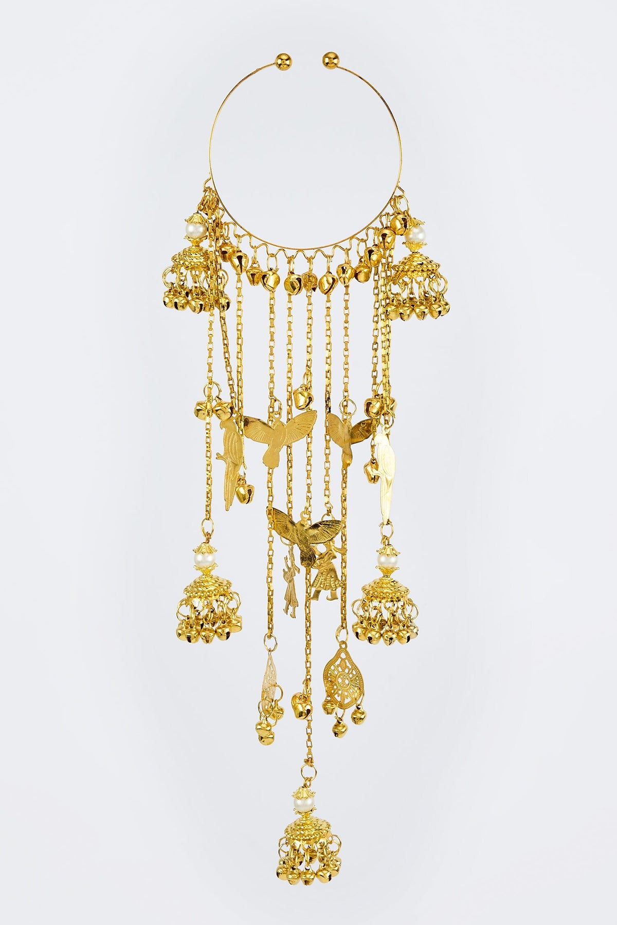 Gold Adjustable Kaleera Bangles 