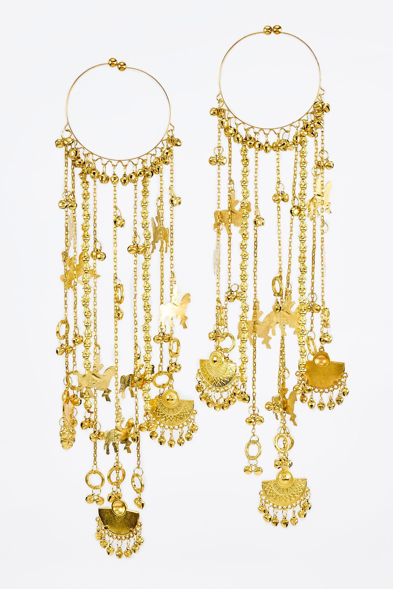 Gold Adjustable Kaleera Bangles 