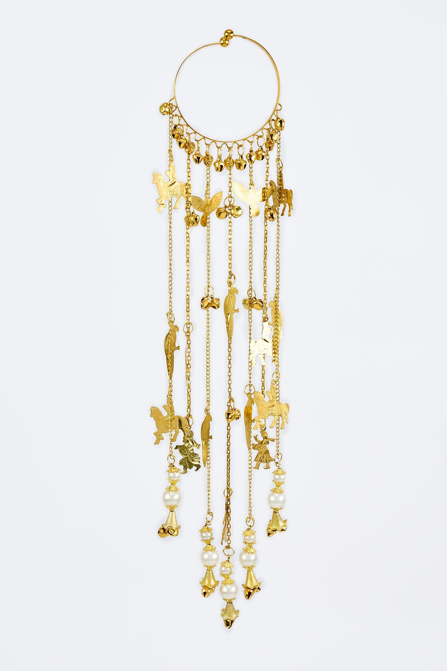 Gold Adjustable Kaleera Bangles 