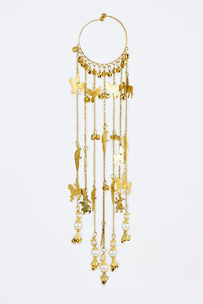 Gold Adjustable Kaleera Bangles 