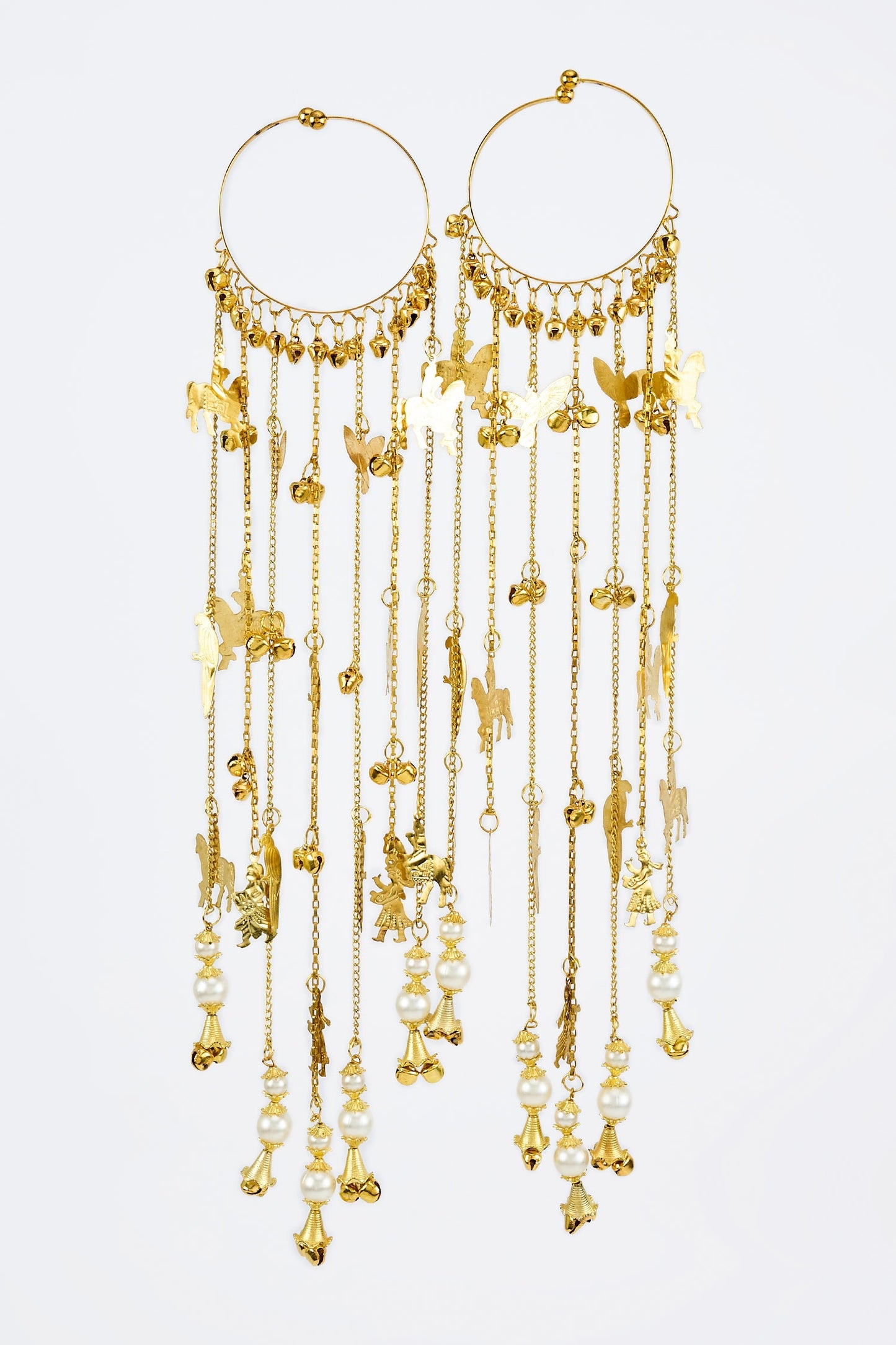 Gold Adjustable Kaleera Bangles 