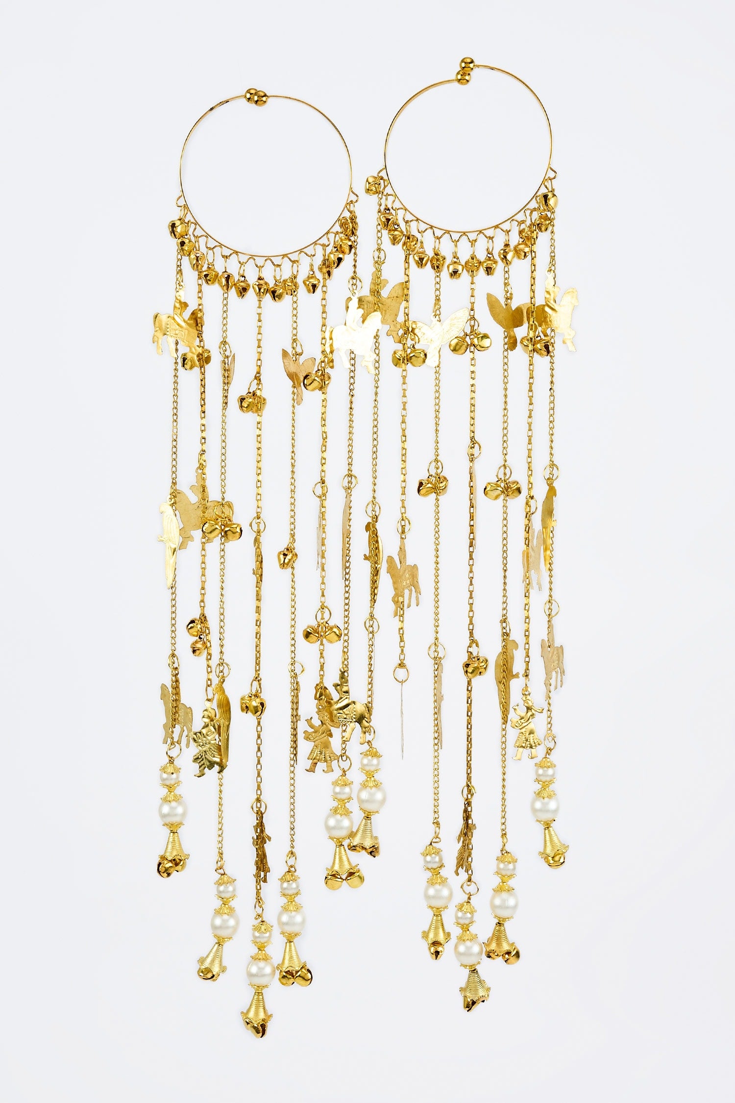 Gold Adjustable Kaleera Bangles 