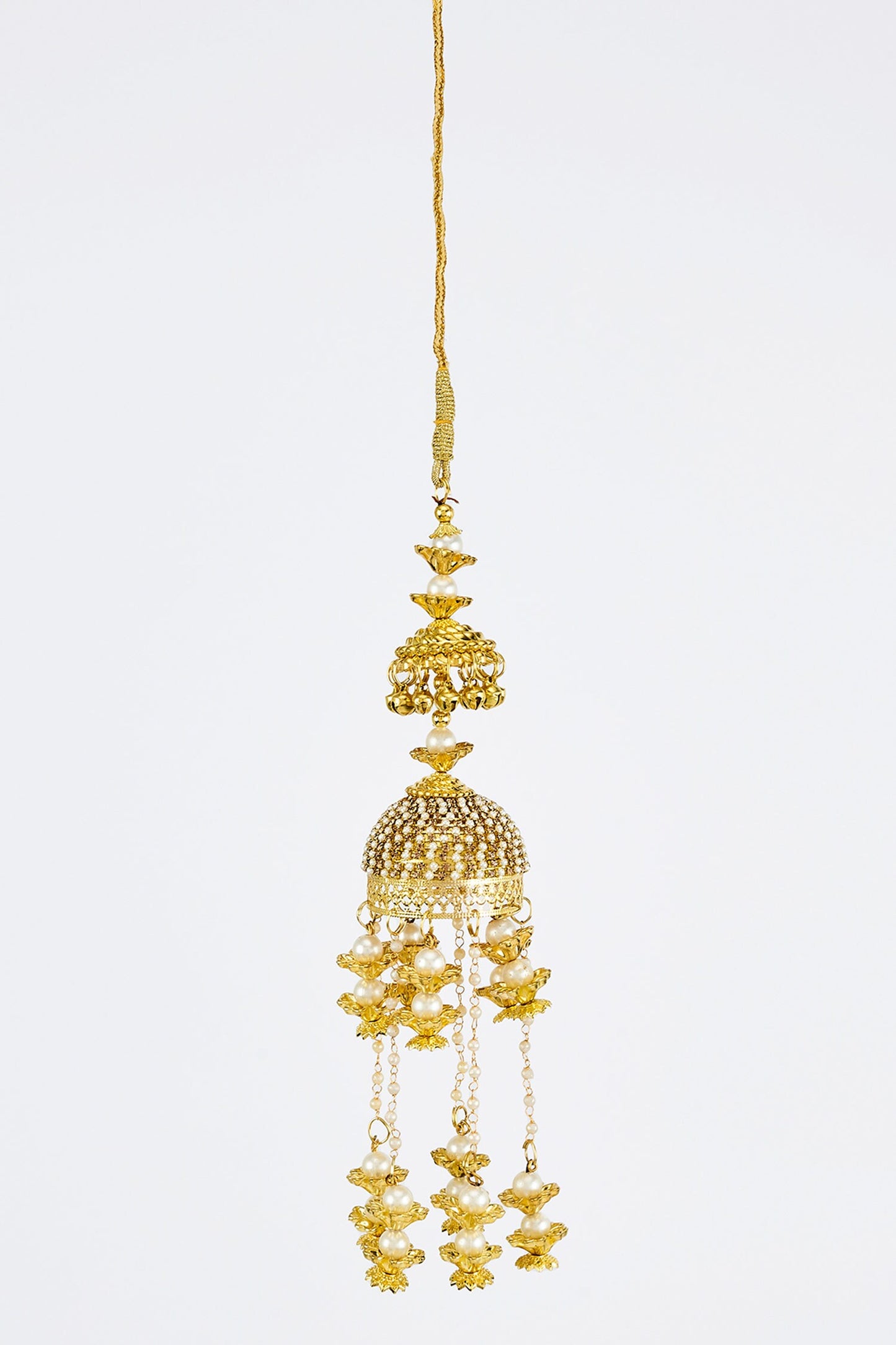 Gold Kundan Polki Designer Kaleeras 