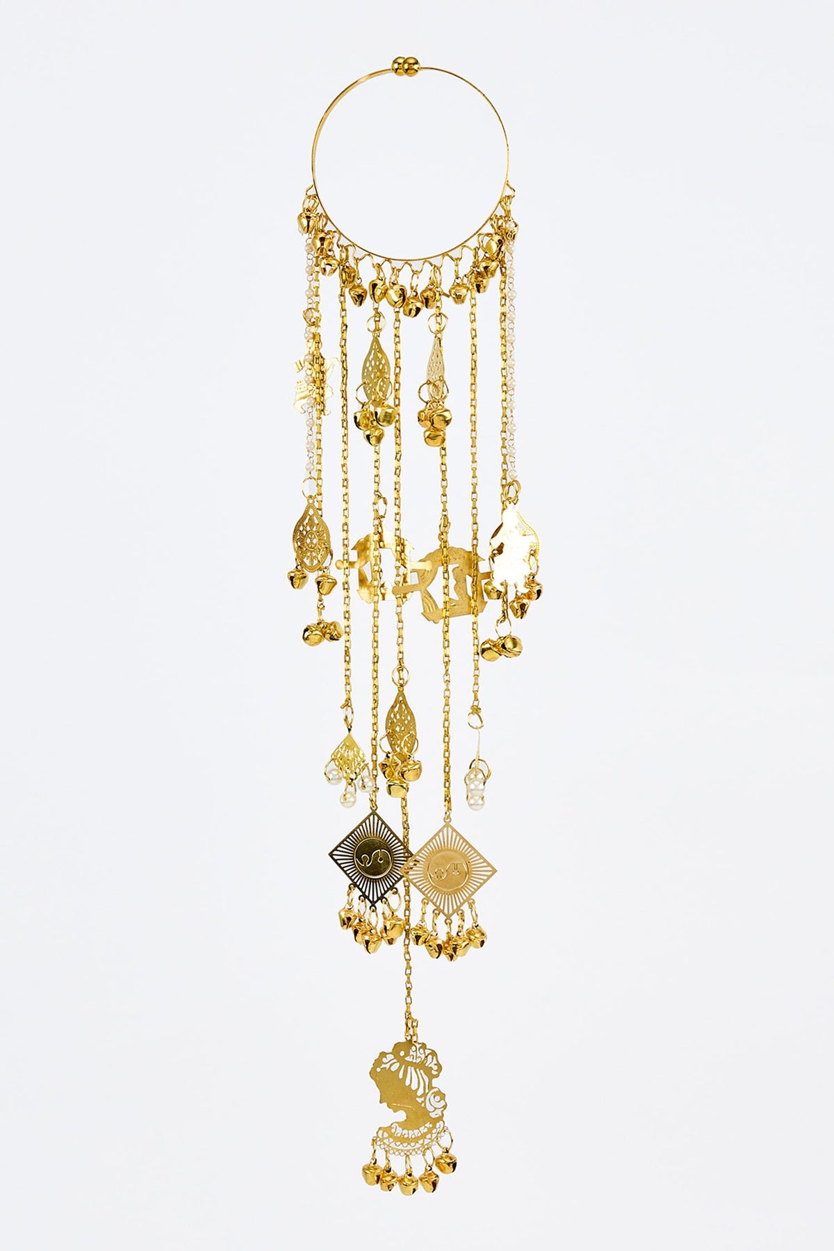 Gold Adjustable Kaleera Bangles 