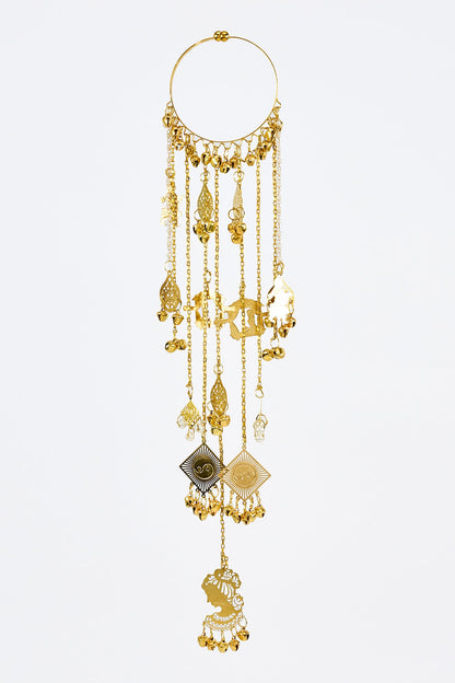 Gold Adjustable Kaleera Bangles 