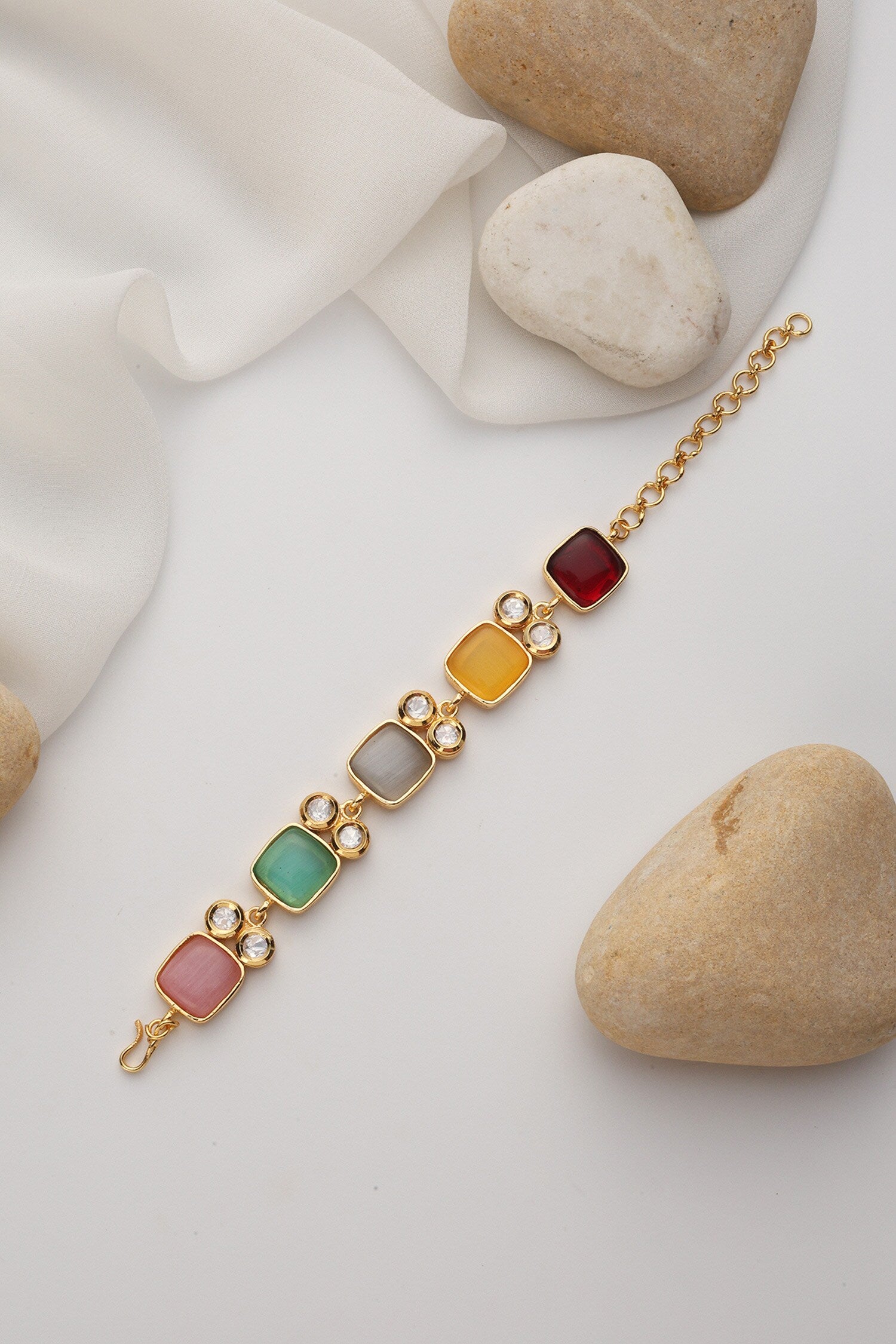 Multicolour Zirconia Bracelet 