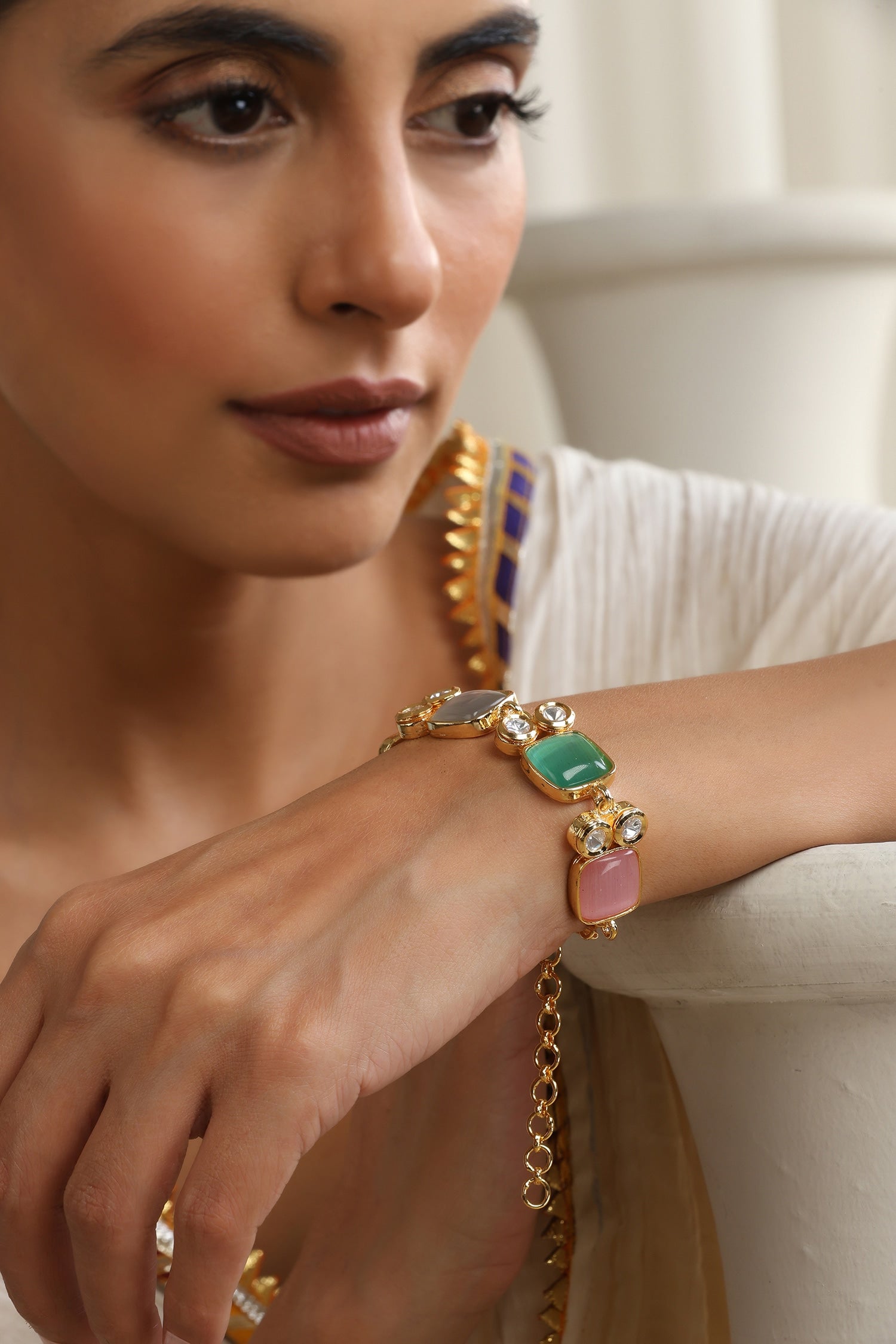Multicolour Zirconia Bracelet 