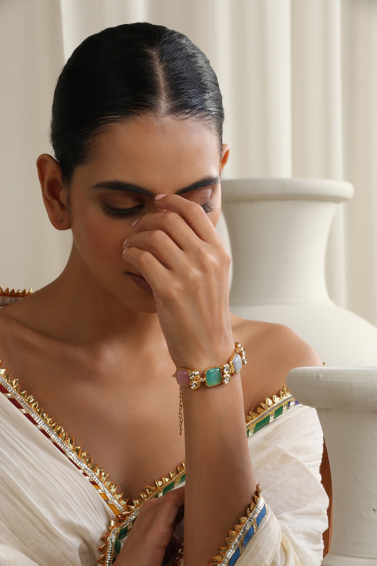 Multicolour Zirconia Bracelet 