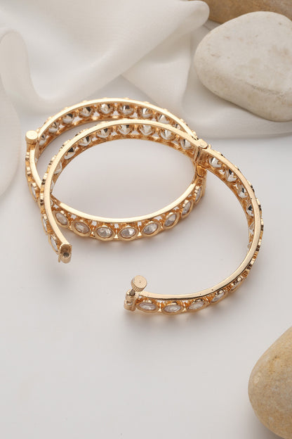Embellished Polki Bangles 