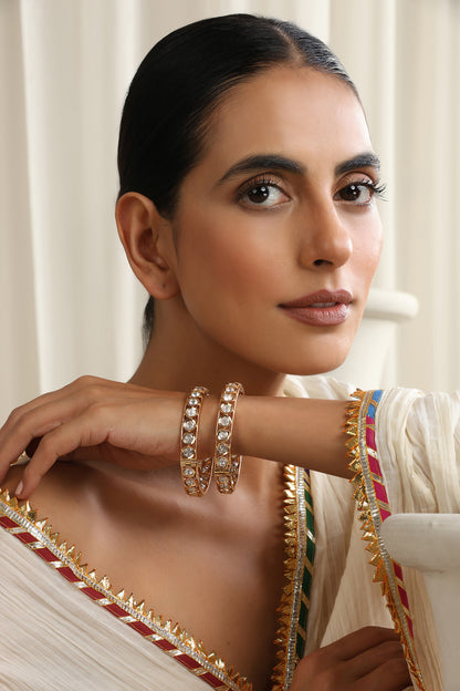 Embellished Polki Bangles 
