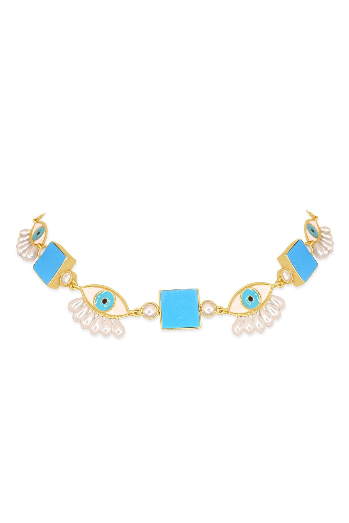 Evil Eye Choker Necklace 