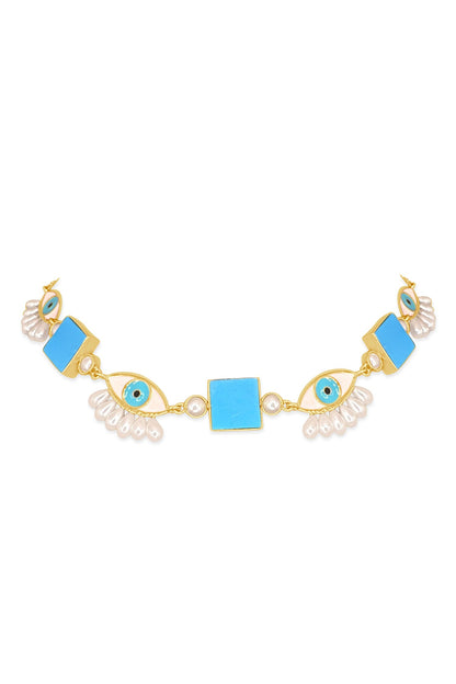 Evil Eye Choker Necklace 