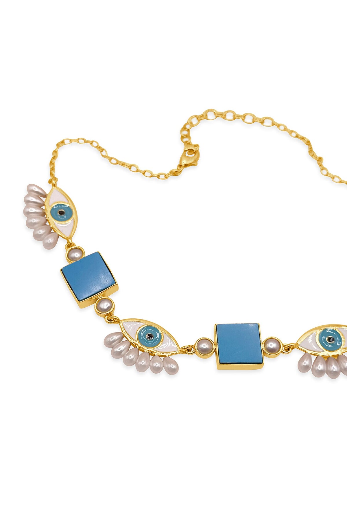 Evil Eye Choker Necklace 