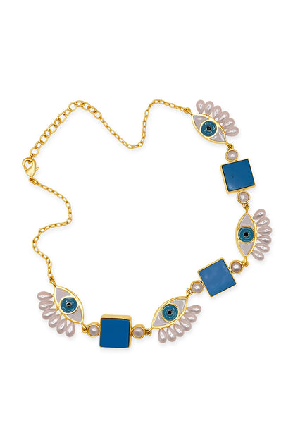 Evil Eye Choker Necklace 